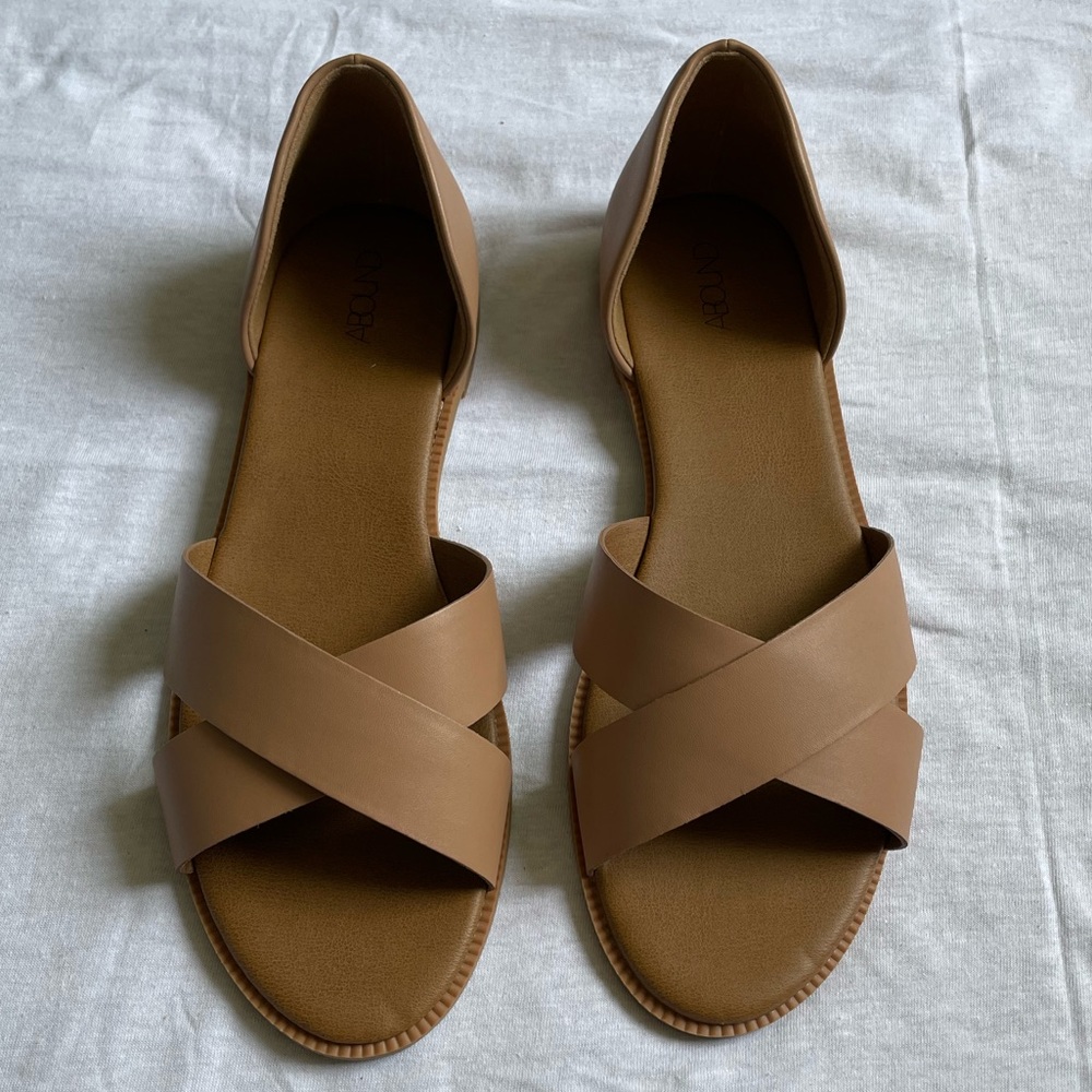 Abound - Landen Flats in Tan (9.5)